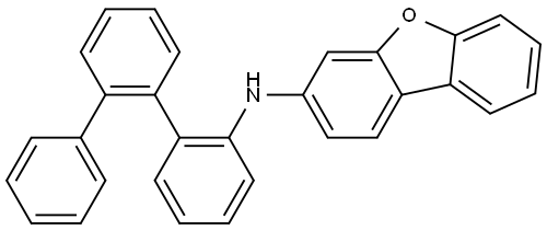 N-([1,1':2',1''-terphenyl]-2-yl)dibenzo[b,d]furan-3-amine Structure