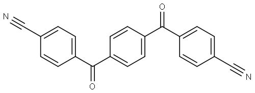 4,4'-terephthaloyldibenzonitrile Structure