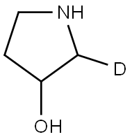 pyrrolidin-2-d-3-ol Structure