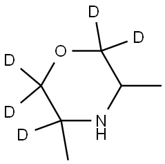 3,5-dimethylmorpholine-2,2,3,6,6-d5 Structure