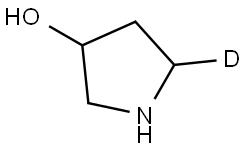 pyrrolidin-5-d-3-ol Structure