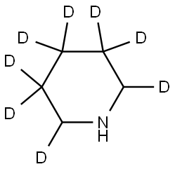 piperidine-2,3,3,4,4,5,5,6-d8 Structure
