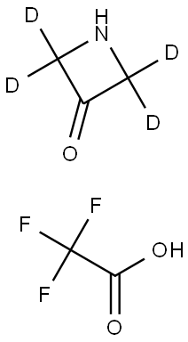 azetidin-3-one-2,2,4,4-d4 2,2,2-trifluoroacetate Structure