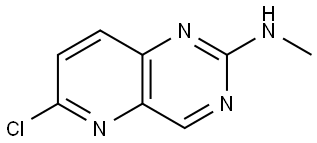 6-chloro-N-methylpyrido[3,2-d]pyrimidin-2-amine Structure