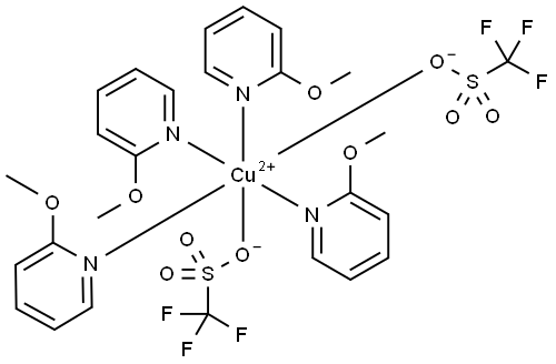 C26H28CuF6N4O10S2 Structure