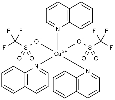 C29H21CuF6N3O6S2 Structure