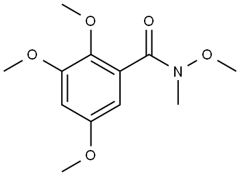 N,2,3,5-tetramethoxy-N-methylbenzamide Structure