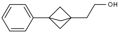 2-(3-Phenylbicyclo[1.1.1]pentan-1-yl)ethanol Structure