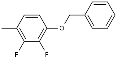 1-(Benzyloxy)-2,3-difluoro-4-methylbenzene Structure