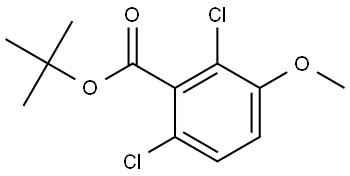 Tert-butyl 2,6-dichloro-3-methoxybenzoate Structure