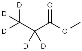 Methyl Propionate-d5 Structure