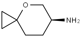 (S)-4-oxaspiro[2.5]octan-6-amine Structure