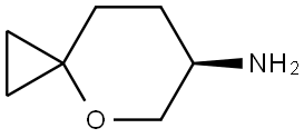 (R)-4-oxaspiro[2.5]octan-6-amine Structure