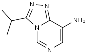 3-Isopropyl-[1,2,4]triazolo[4,3-c]pyrimidin-8-amine Structure