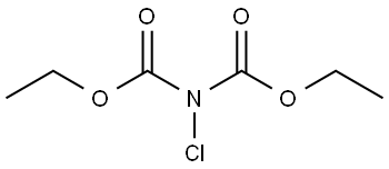 Imidodicarbonic acid, 2-chloro-, 1,3-diethyl ester Structure