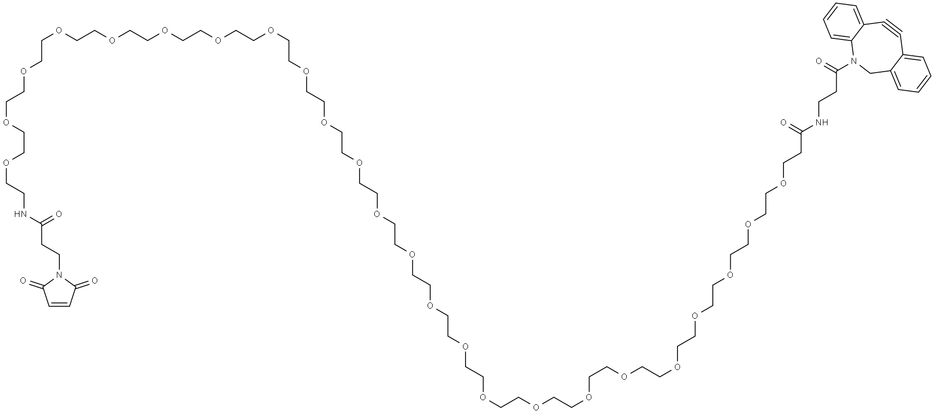 DBCO-PEG24-Maleimide Structure