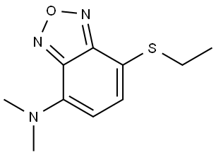 EtS-DMAB (HClO-green) Structure