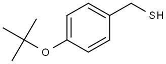 4-(1,1-Dimethylethoxy)benzenemethanethiol Structure