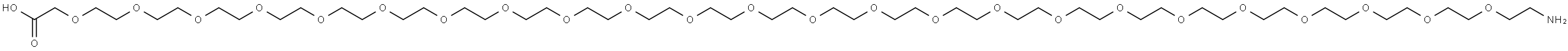 NH2-PEG24-CH2COOH Structure