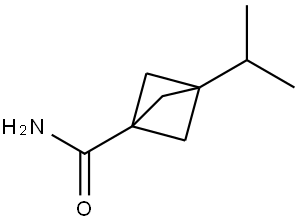 3-isopropylbicyclo[1.1.1]pentane-1-carboxamide Structure