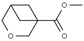 methyl 3-oxabicyclo[3.1.1]heptane-1-carboxylate 구조식 이미지