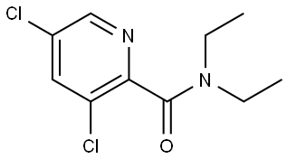 3,5-dichloro-N,N-diethylpicolinamide Structure