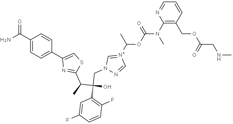 Isavuconazole Impurity Structure