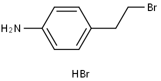 4-(2-Bromoethyl)benzenamine Hydrobromide 구조식 이미지