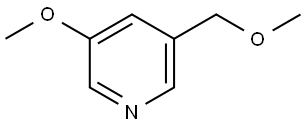 3-Methoxy-5-(methoxymethyl)pyridine Structure