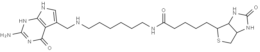 preQ1-biotin Structure