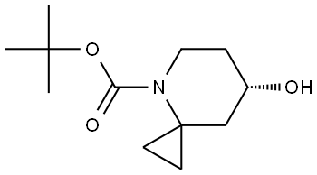 (S)-tert-Butyl 7-hydroxy-4-azaspiro[2.5]octane-4-carboxylate Structure