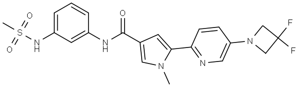 DHX9-IN-1 Structure