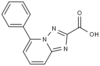 [1,2,4]Triazolo[1,5-a]pyridine-2-carboxylic acid, 5-phenyl- Structure