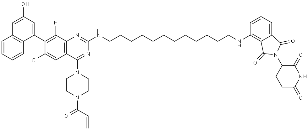 PROTAC KRAS G12C degrader-1 Structure