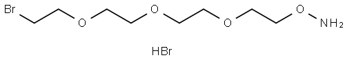 Aminooxy-PEG3-bromide (hydrobromide) Structure