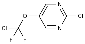 2-Chloro-5-(chlorodifluoromethoxy)pyrimidine Structure