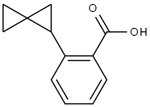 2-(spiro[2.2]pentan-1-yl)benzoic acid Structure