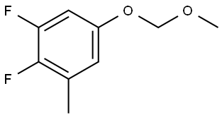 1,2-difluoro-5-(methoxymethoxy)-3-methylbenzene Structure