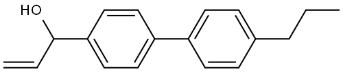 1-(4'-propyl-[1,1'-biphenyl]-4-yl)prop-2-en-1-ol Structure