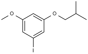 1-iodo-3-isobutoxy-5-methoxybenzene Structure