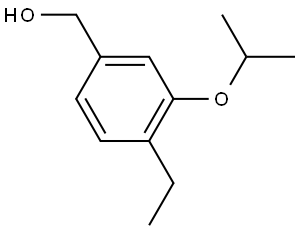 (4-ethyl-3-isopropoxyphenyl)methanol Structure