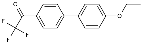 1-(4'-ethoxy-[1,1'-biphenyl]-4-yl)-2,2,2-trifluoroethanone Structure