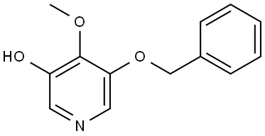 5-(benzyloxy)-4-methoxypyridin-3-ol Structure