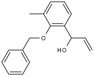 1-(2-(benzyloxy)-3-methylphenyl)prop-2-en-1-ol Structure