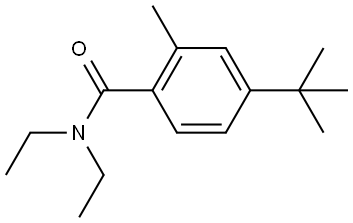 4-(tert-butyl)-N,N-diethyl-2-methylbenzamide Structure