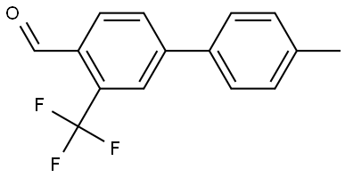 4'-methyl-3-(trifluoromethyl)-[1,1'-biphenyl]-4-carbaldehyde Structure