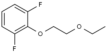 2-(2-ethoxyethoxy)-1,3-difluorobenzene Structure