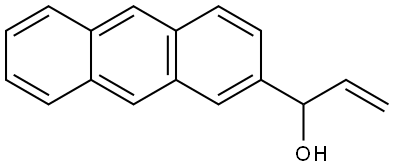 1-(anthracen-2-yl)prop-2-en-1-ol Structure