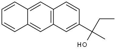 2-(anthracen-2-yl)butan-2-ol Structure