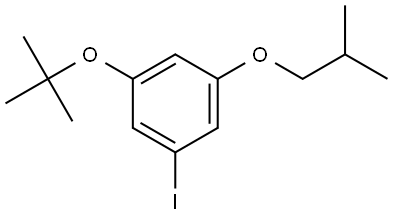 1-(tert-butoxy)-3-iodo-5-isobutoxybenzene 구조식 이미지